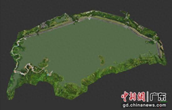 大坝表观病害采集检测技术在公明水库成功进行应用。受访方供图