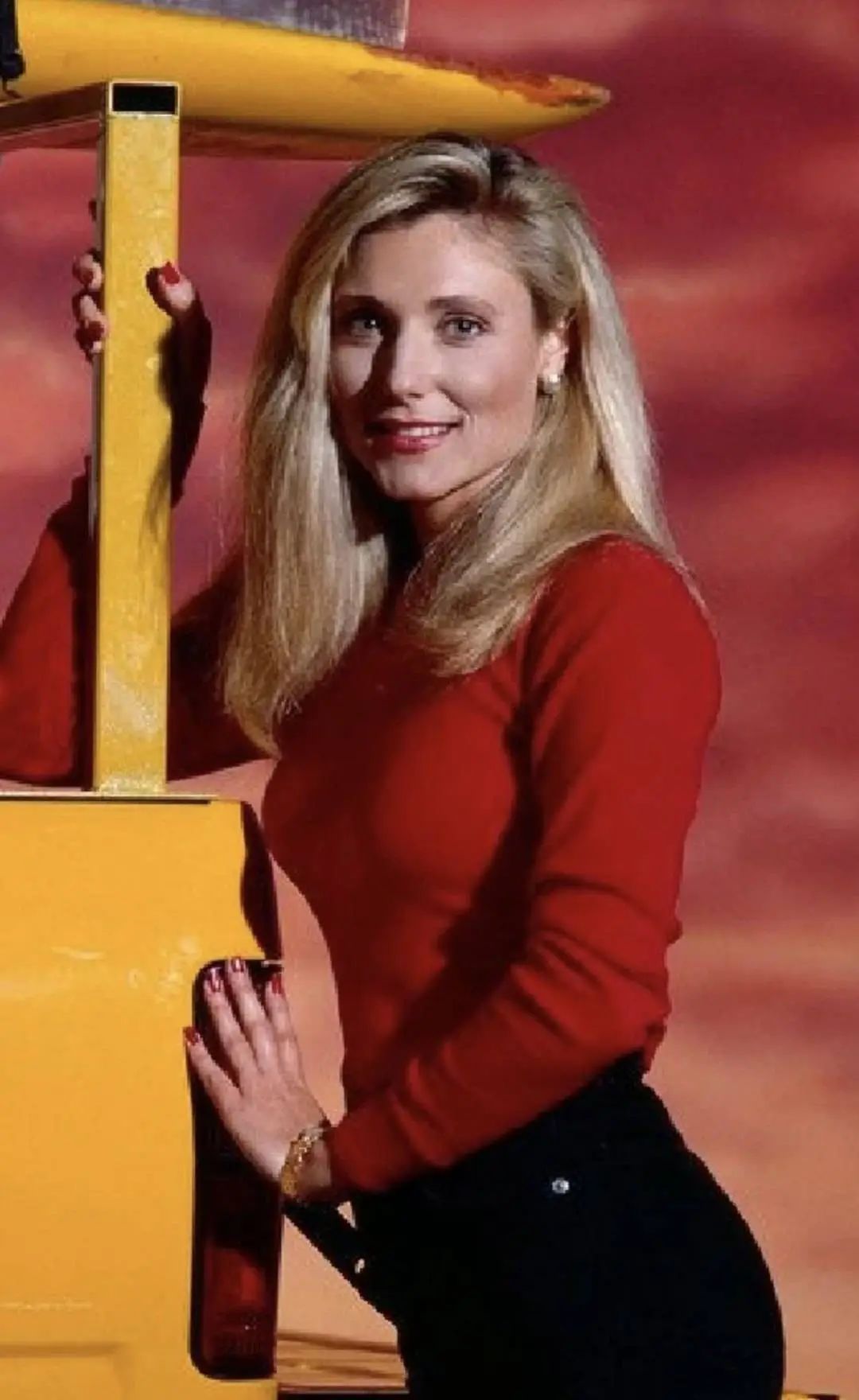 帕梅拉出演《海滩救护队》时的剧照