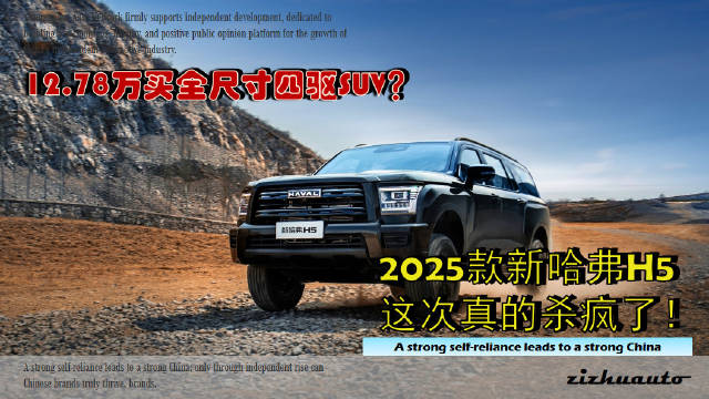 2025款新哈弗H5这次真的杀疯了！
