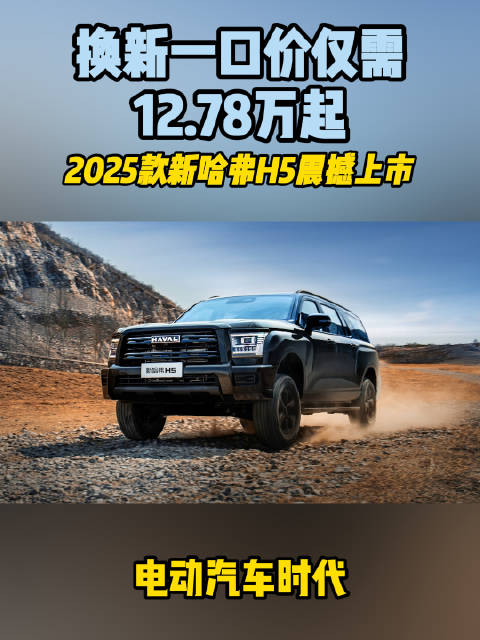 2025款新哈弗H5上市 售价14.78万起并提供购车权益