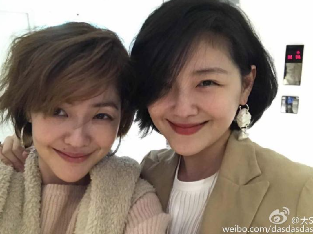 妹妹徐熙娣（小S）与徐熙媛（大S）。资料图