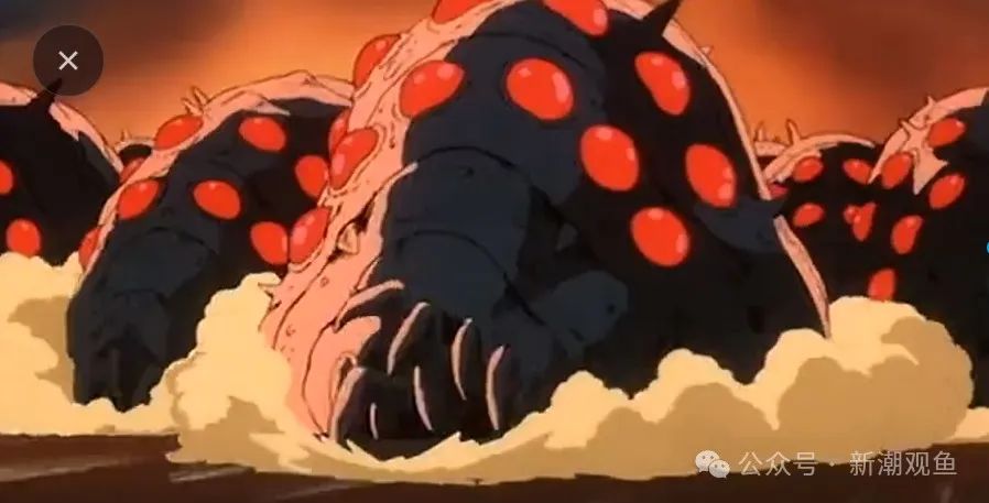 《风之谷》里的王虫