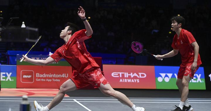 全英羽毛球公开赛：何济霆/任翔宇无缘男双决赛