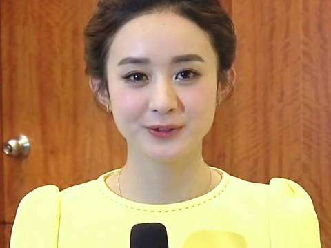 赵丽颖也看《来自星星的你》秒猜“都敏俊”