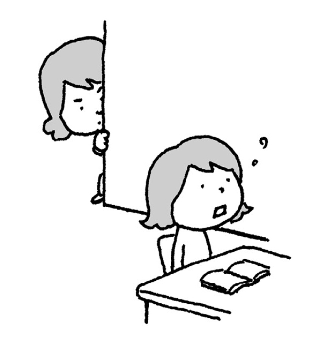 《也許是鼻子的問題》尼雲插圖。