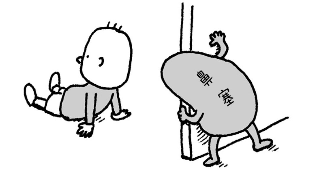 《也許是鼻子的問題》尼雲插圖。