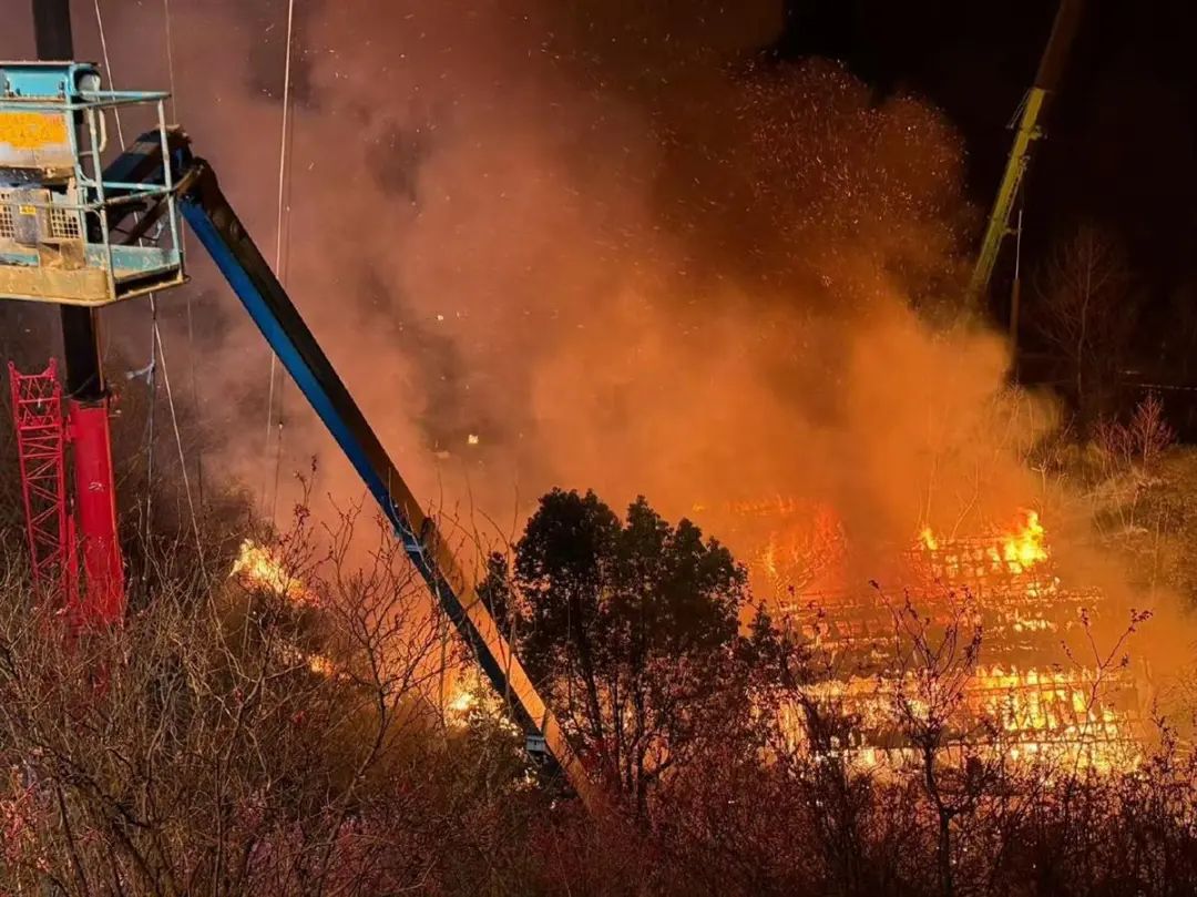 火灾现场（图源：网络）