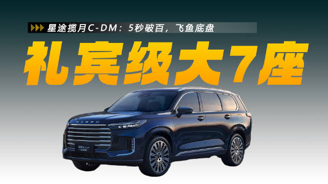5秒破百，飞鱼底盘，揽月C-DM来了还要什么宝马X5？