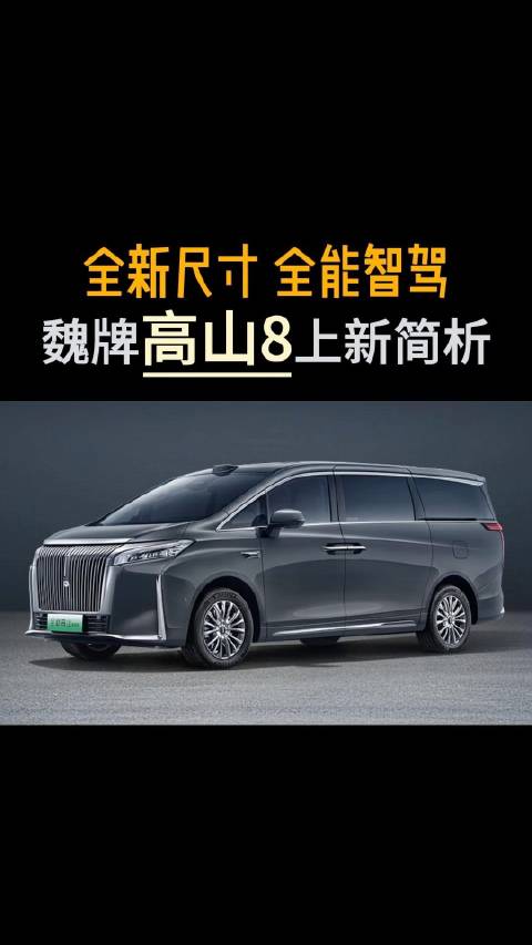 全新尺寸 全能智驾 魏牌高山8上新简析