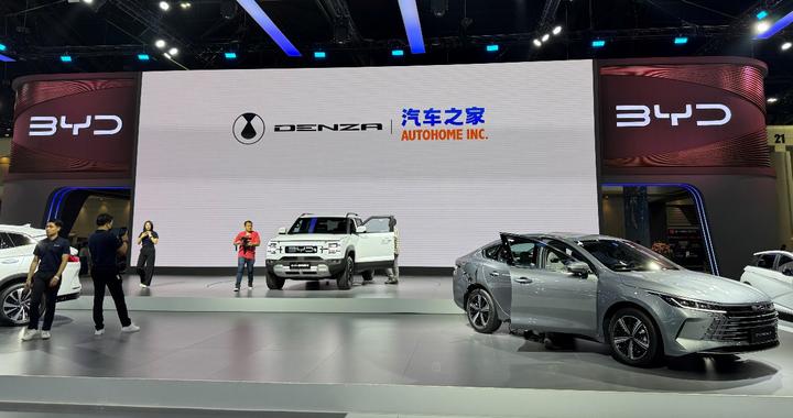 中国新能源汽车闪耀曼谷国际车展