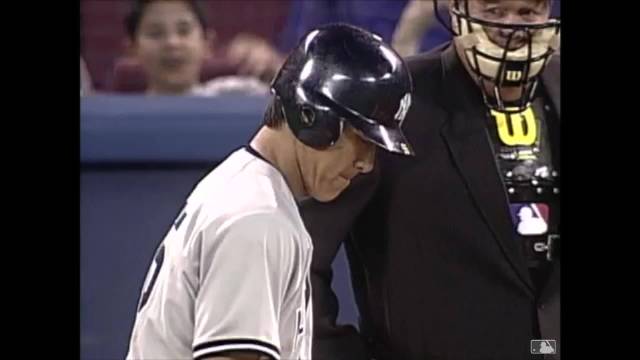 来自日本的“哥斯拉”松井秀喜于03年4月1日首登大联盟舞台，身披条纹军战袍…