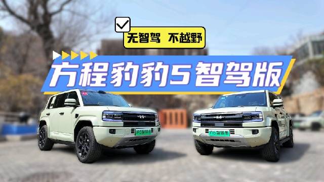 “无智驾，不越野”！