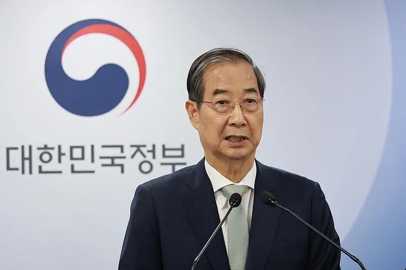 韩国代总统、国务总理韩德洙