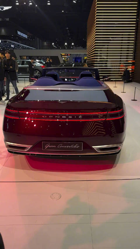 实拍图来了！捷尼赛思 X Gran Convertible概念车