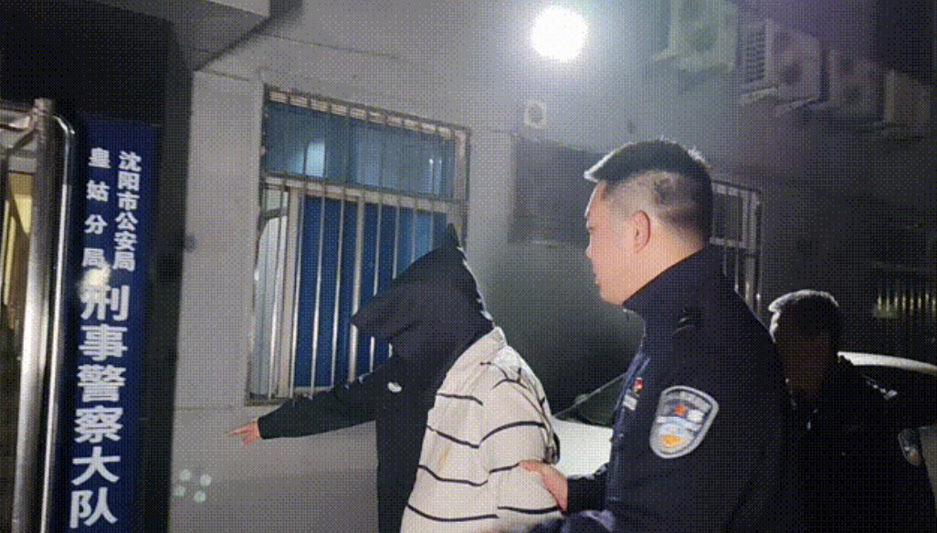 目前,嫌疑人已被公安機關依法予以刑事拘留。 圖源:瀋陽公安