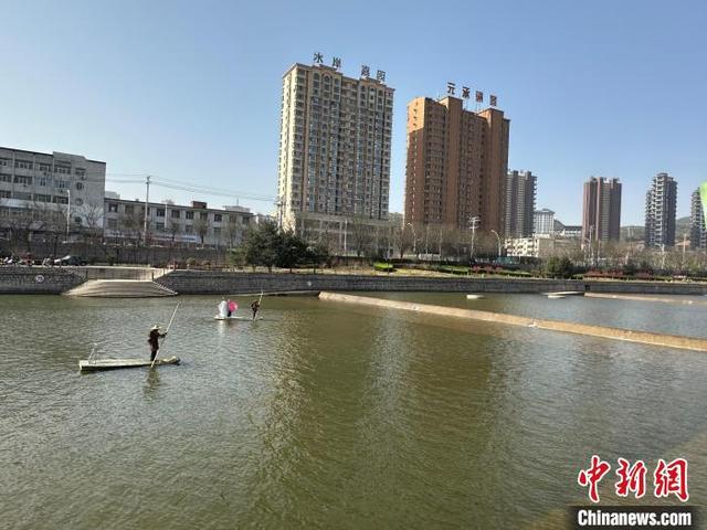 桃河,因桃花得名,作为母亲河滋养着阳泉这座城市。刘小红摄