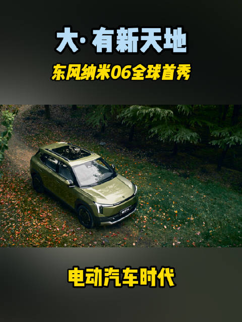 4月8日，东风纳米旗下第二款车“纳米06”全球首秀