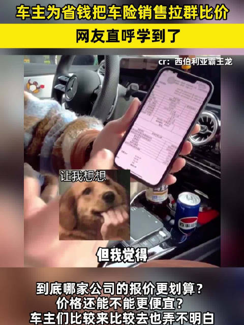 每年到了车险续保时，面对不同保险公司的报价方案…