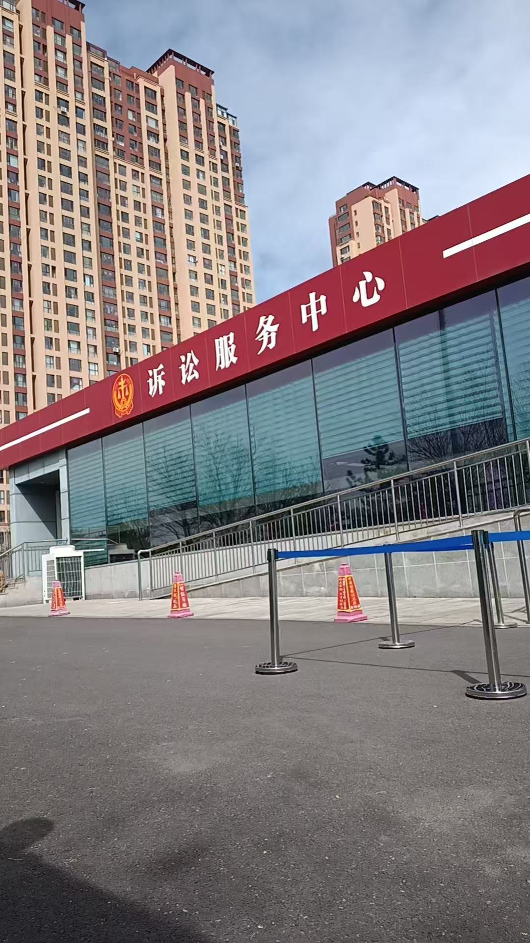 大同市中級人民法院訴訟服務中心。 受訪者供圖