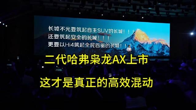 二代哈弗枭龙MAX上市，hi4混动技术加持