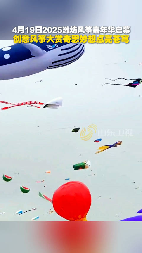 2025潍坊风筝嘉年华闪耀登场，奇葩风筝大赏引领新风潮