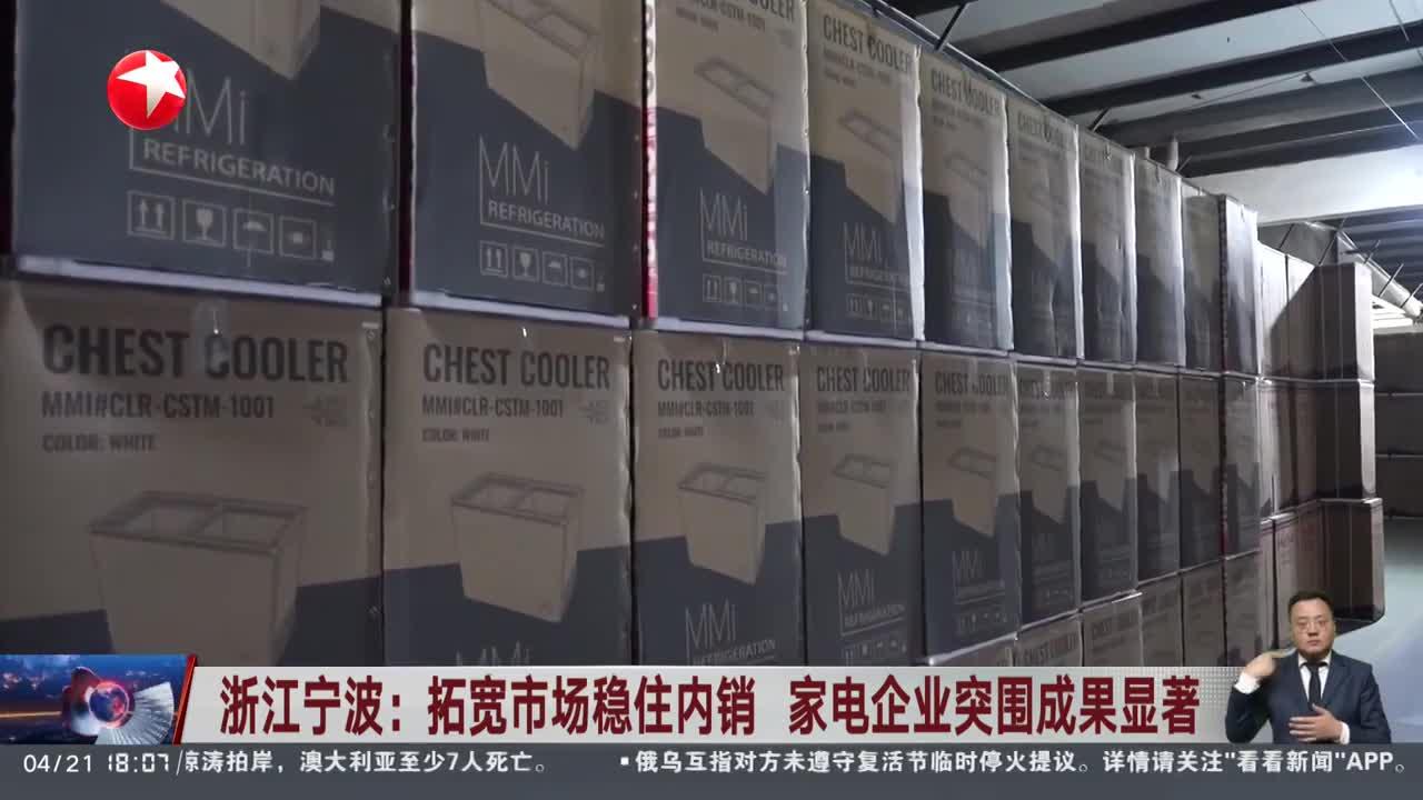 浙江宁波：拓宽市场稳住内销 家电企业突围成果显著