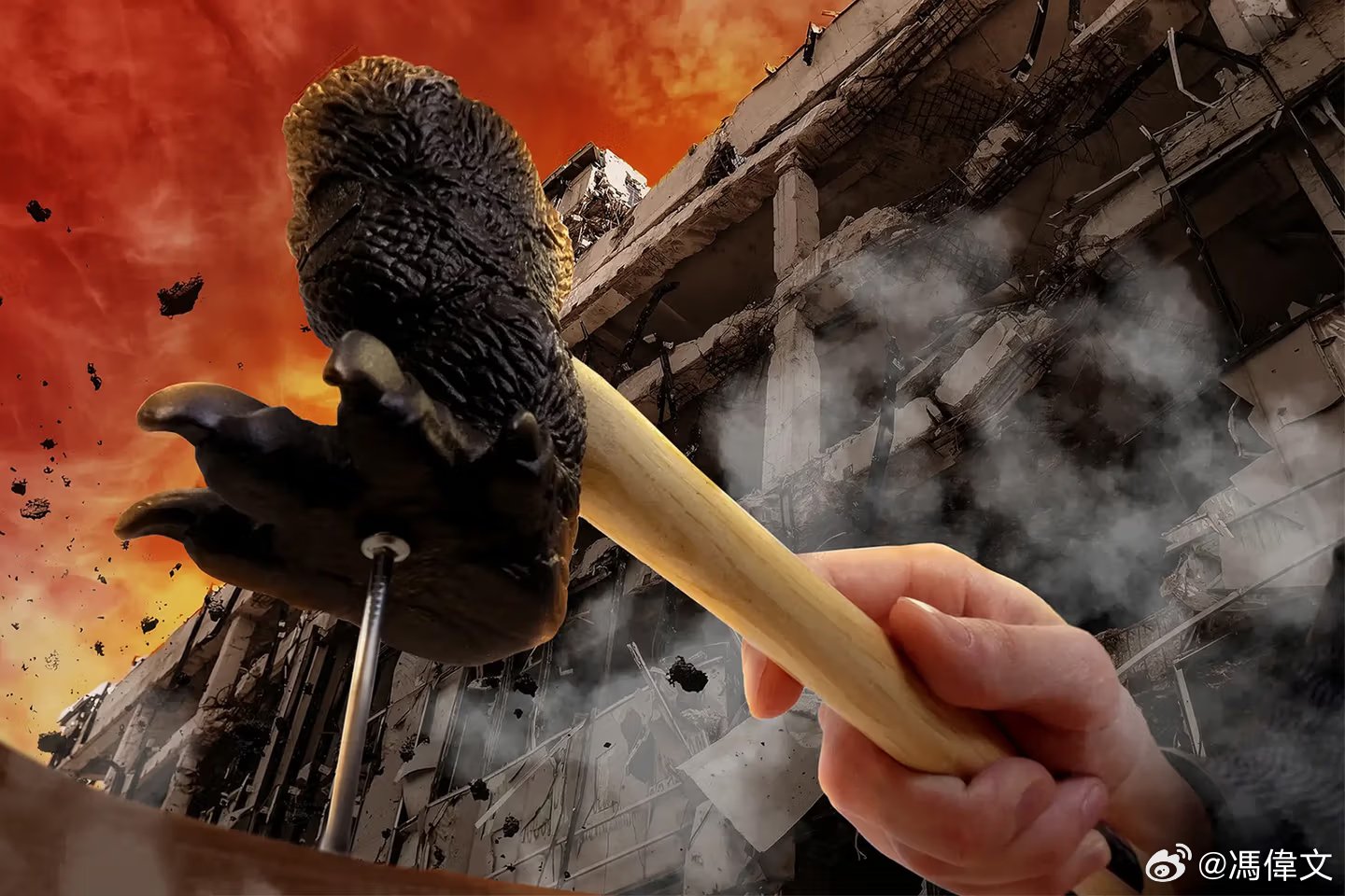 哥斯拉锤子引发热议