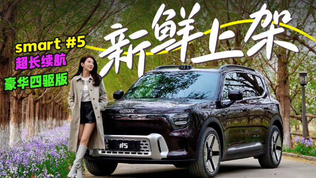 上海车展smart精灵5号新增四驱版