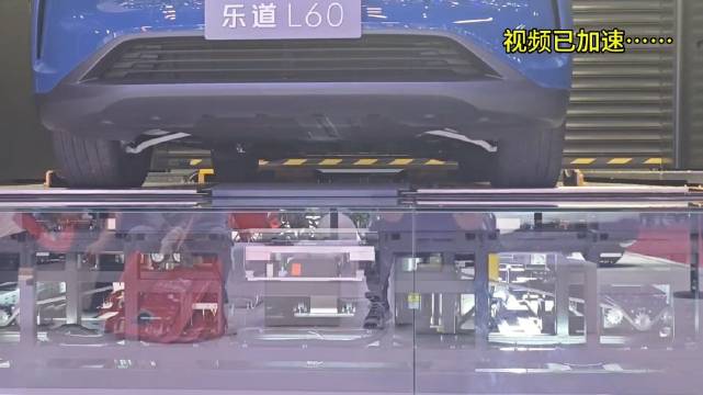 这么直观的看乐道L60换电还挺有意思的