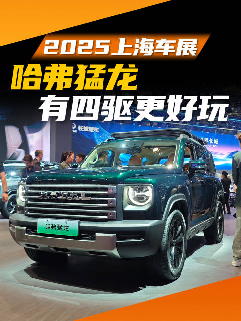插混带四驱，哈弗猛龙兼具可玩性，拓展性，适应更丰富的场景