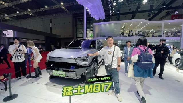 车展专辑｜猛士M817亮相，华为系统加持，越野SUV也能更智能？