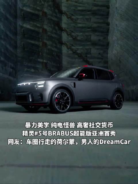 暴力美学 纯电怪兽 高奢社交货币