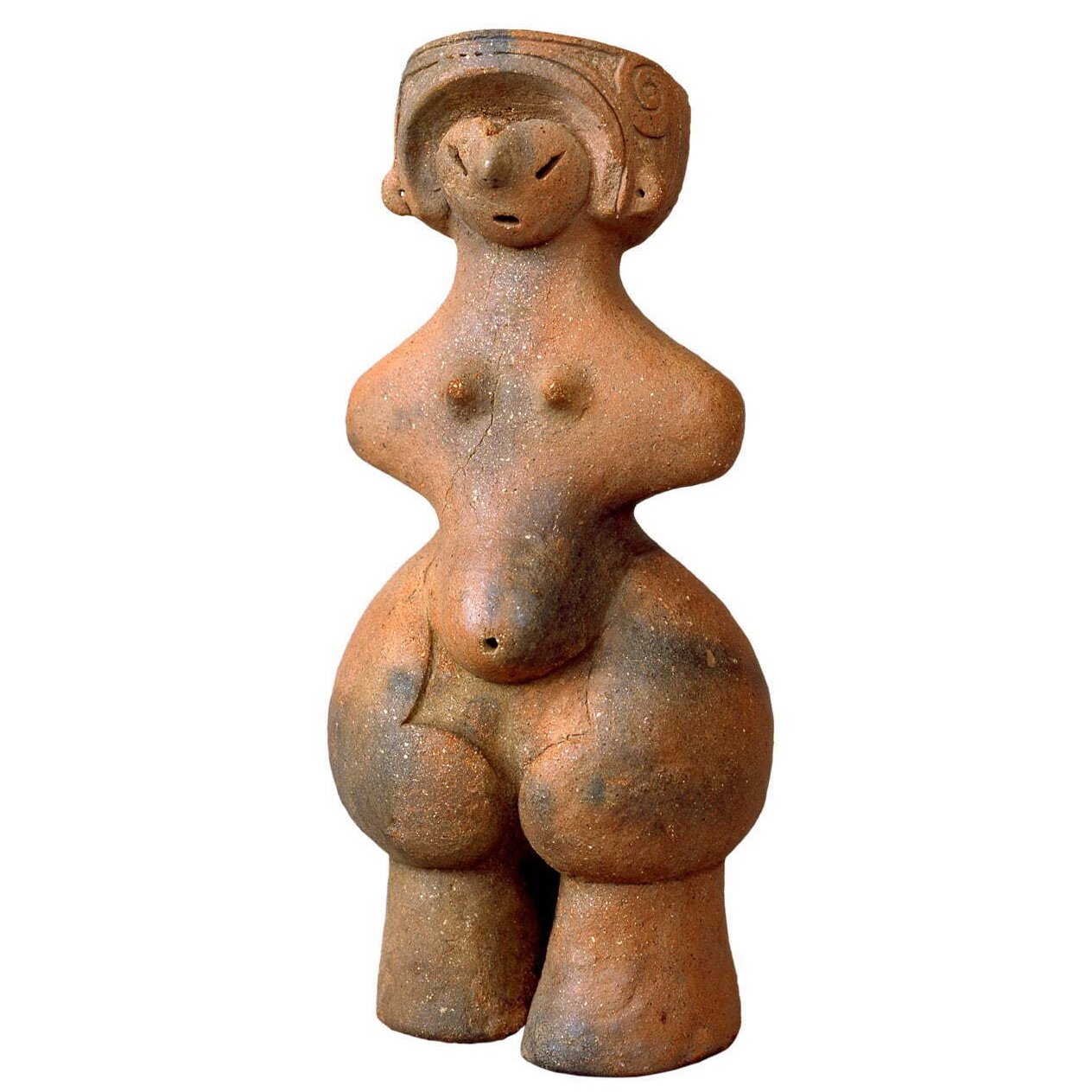 「繩文維諾斯」土偶,繩文時代中期(約5400-4500年前),茅野市尖石繩文考古館保管,5月20日-6月8日展出