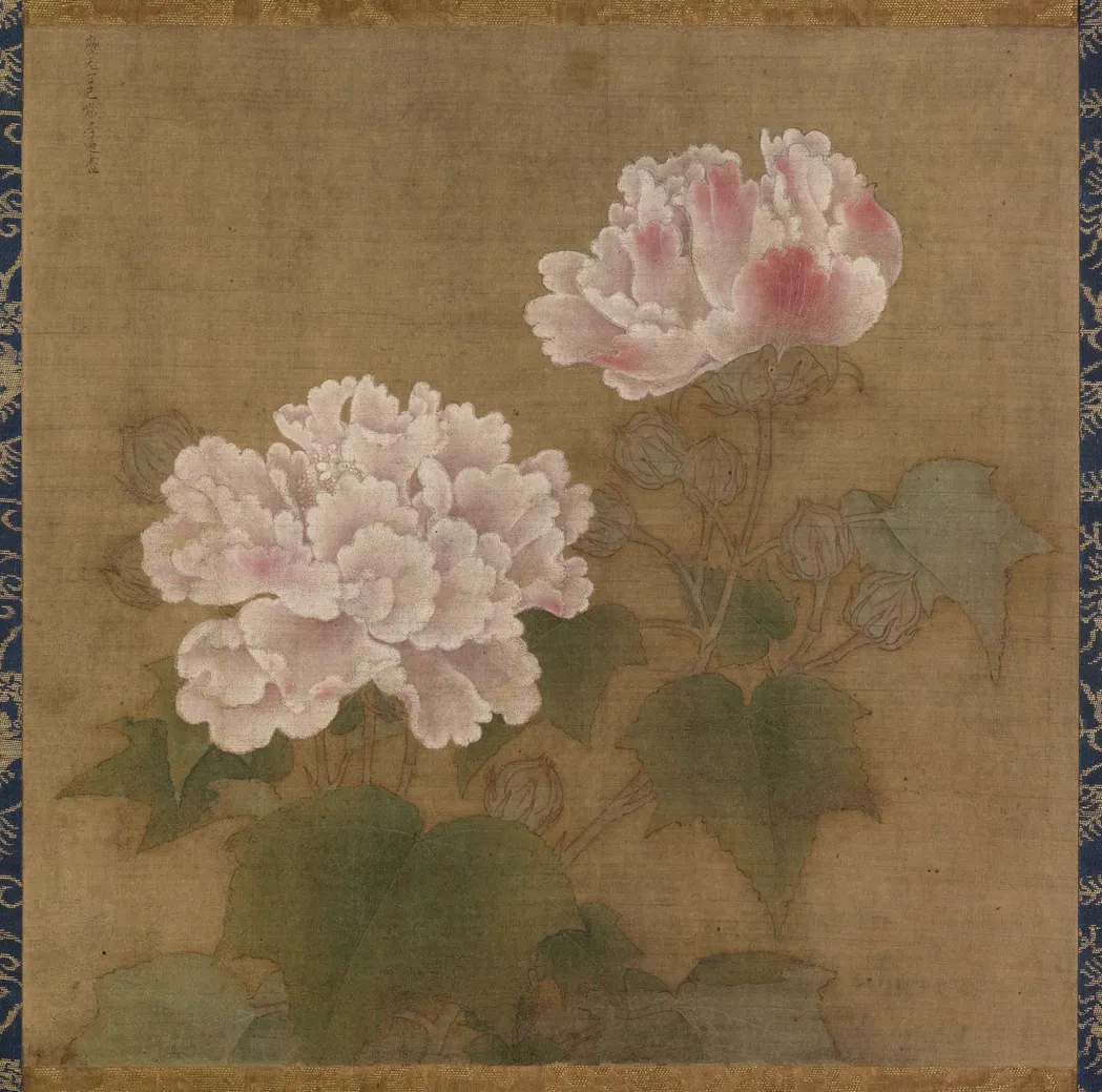 李迪 紅白芙蓉圖 南桑治·慶元3年(1197) 日本東京國立博物館藏 展出日期:4月26日-5月18日
