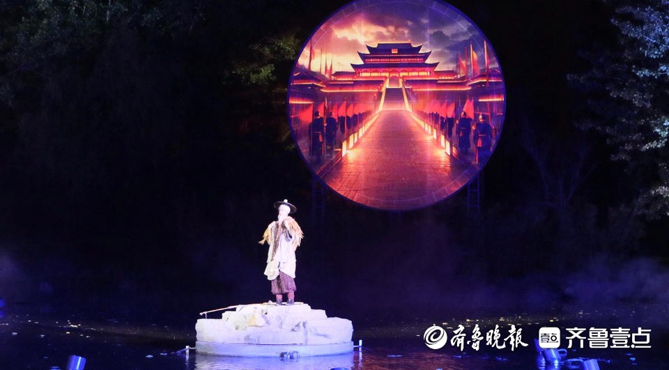 日照海滨夜游经济再添新亮点，《东海上人姜子牙》震撼首演