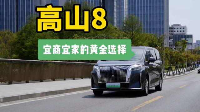 高山8--宜商宜家MPV的黄金选择