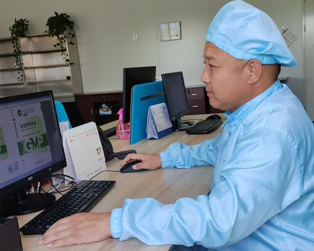 步长制药通化谷红制药有限公司尹彬工作照步长制药供图