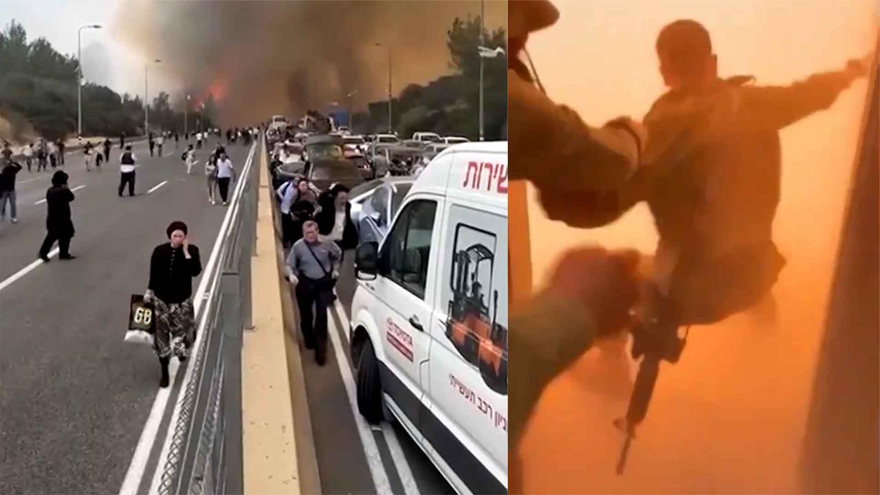 耶路撒冷突发山火！