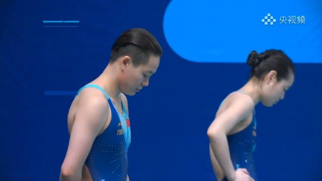 陈艺文昌雅妮跳水世界杯3米板夺冠
