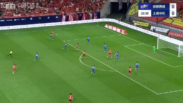 罗慕洛制胜球助成都蓉城1比0胜上海申花登顶