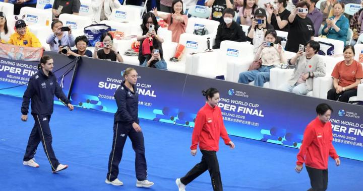 第二金！昌雅妮/陈艺文夺得世界杯总决赛女子双人3米跳板冠军