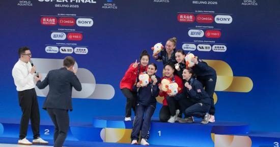 跳水世界杯总决赛：昌雅妮/陈艺文获女子双人3米板冠军