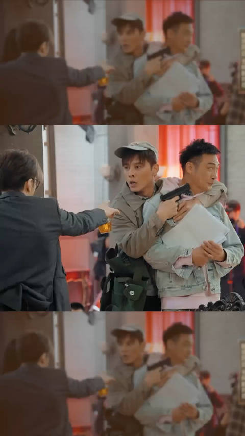 洪尧试戏主动出击，大胆向吴镇宇演绎“讨债”情节！