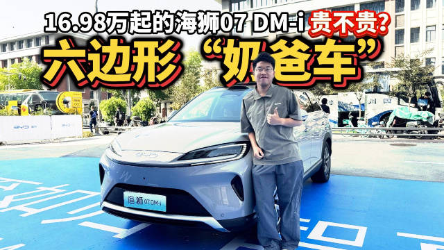 六边形“奶爸车”？16.98万起的海狮07 DM-i 到底贵不贵？