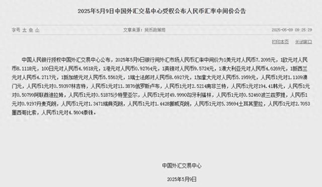 截图自央行网站