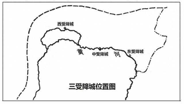 三受降城位置图(图源:知识贝壳)
