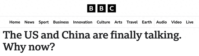 英国广播公司网站报道截图