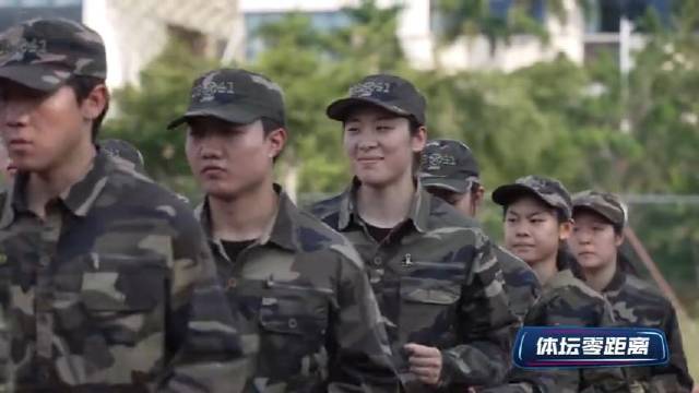 中国短道速滑队军训实录