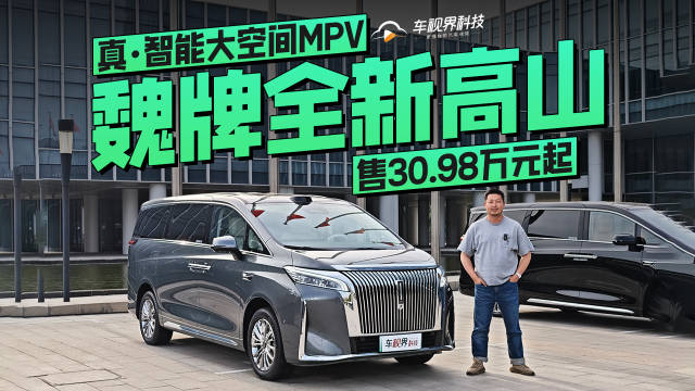 真·智能大空间MPV，魏牌全新高山售30.98万元起