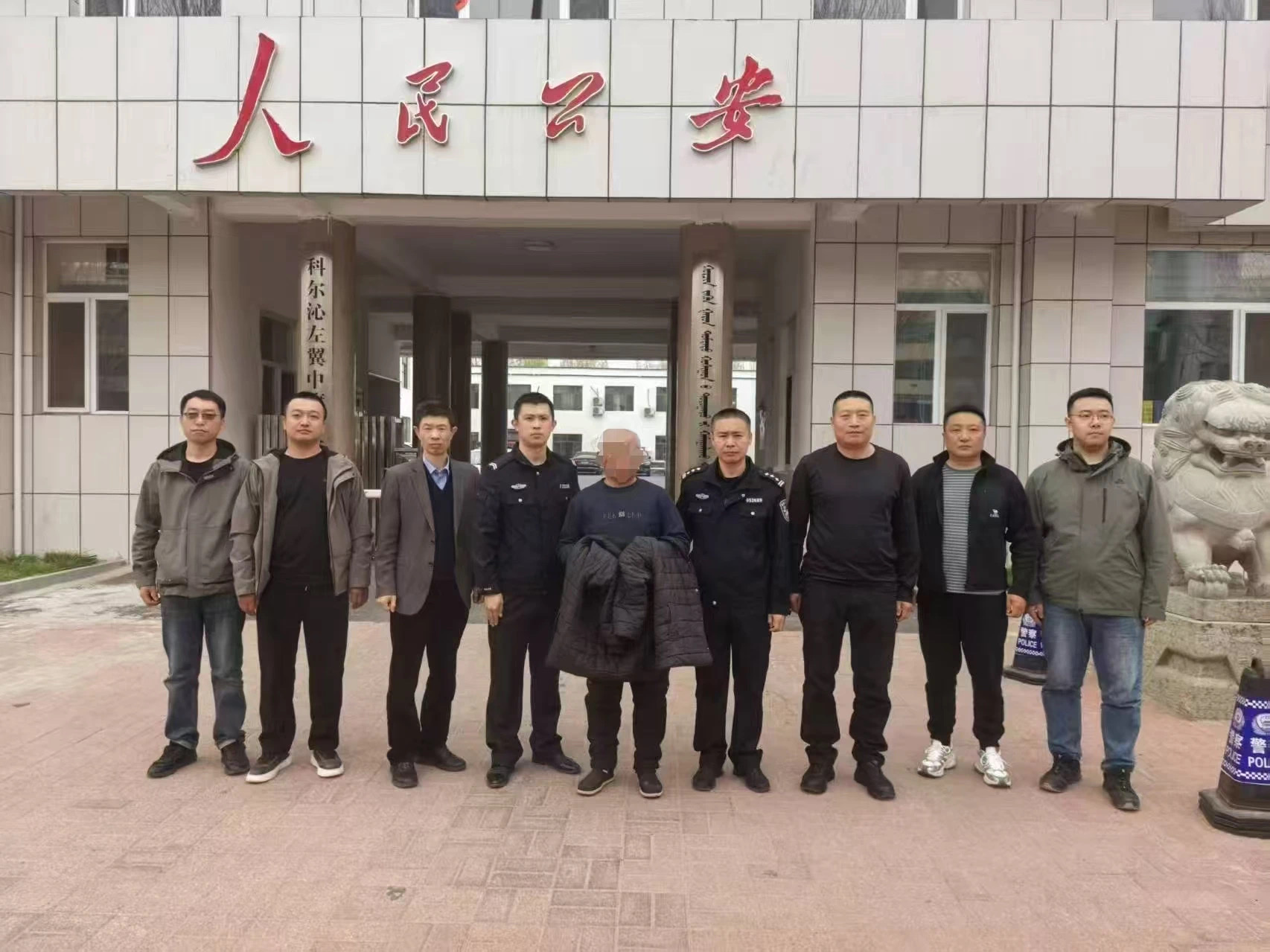 5月10日,白某以故意殺人罪被批準執行逮捕。圖源:內蒙古警方